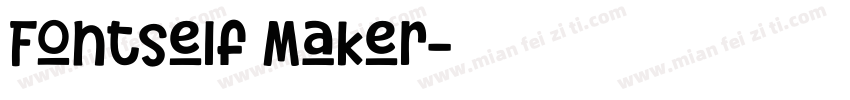 Fontself Maker字体转换